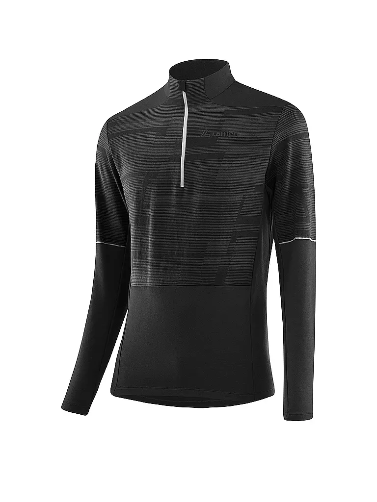LÖFFLER | Sous-maillot zippé homme TRANSTEX® Hywa | Noir