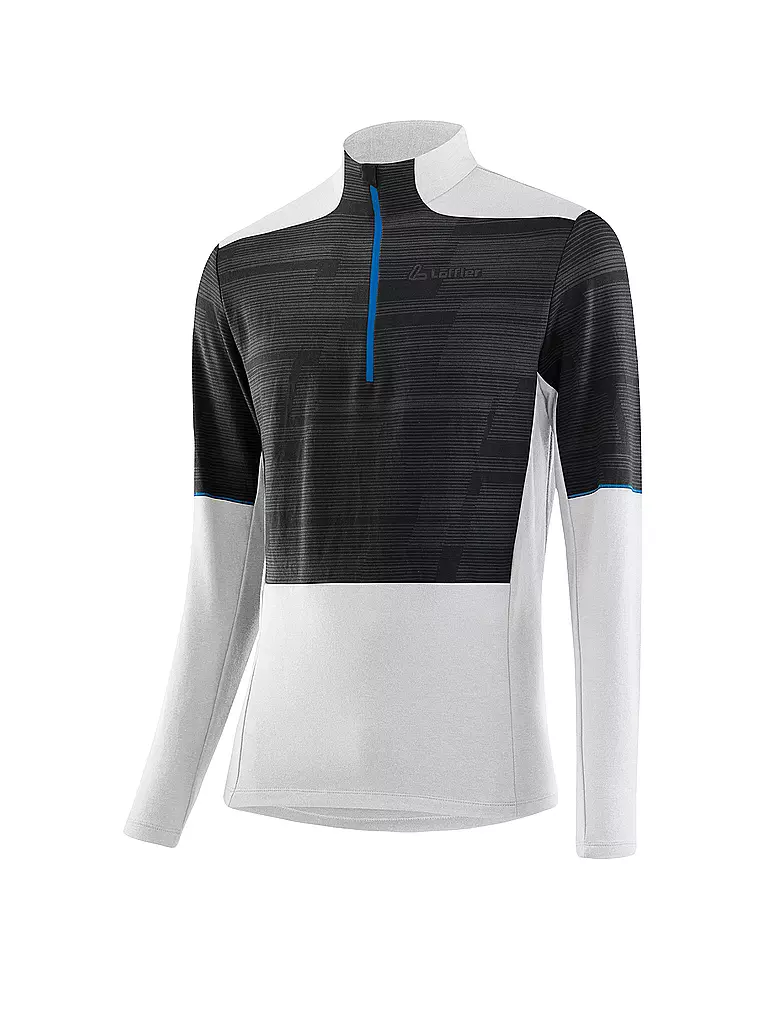 LÖFFLER | Sous-maillot zippé pour homme TRANSTEX® Hywa | Noir