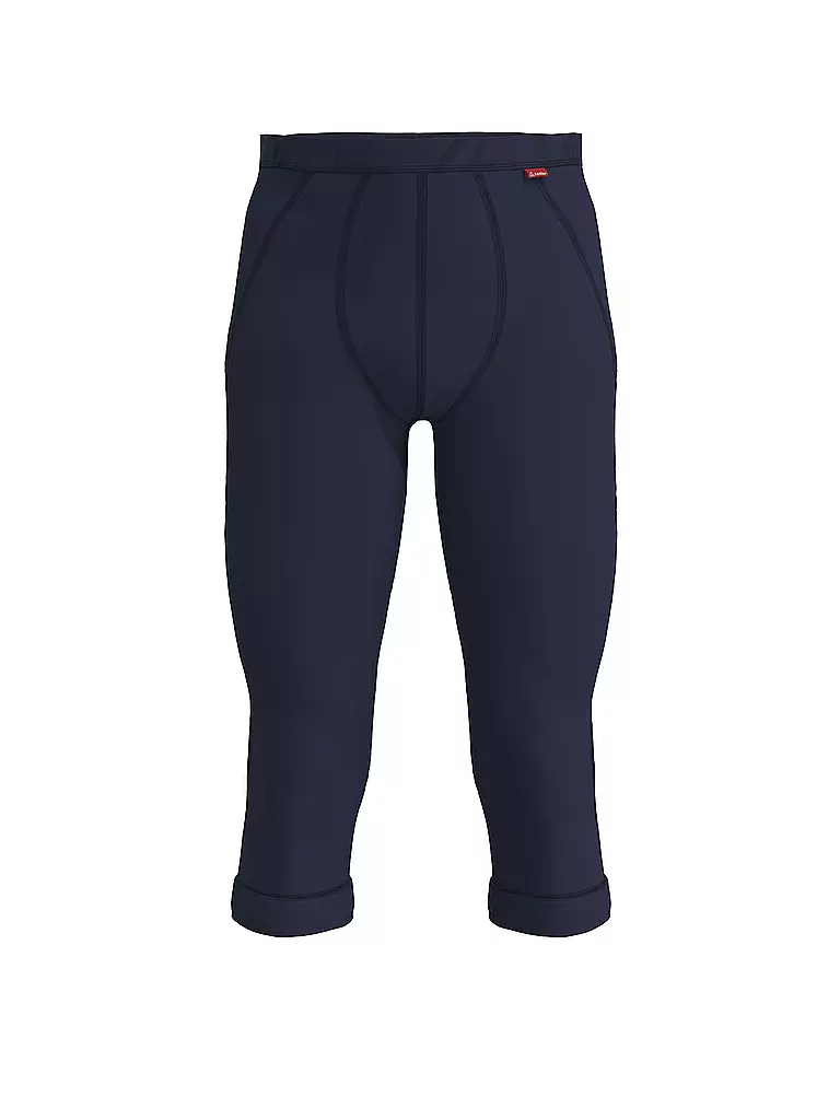 LÖFFLER | Sous-pantalon fonctionnel 3/4 pour homme TTX Warm 3/4 | Bleu foncé