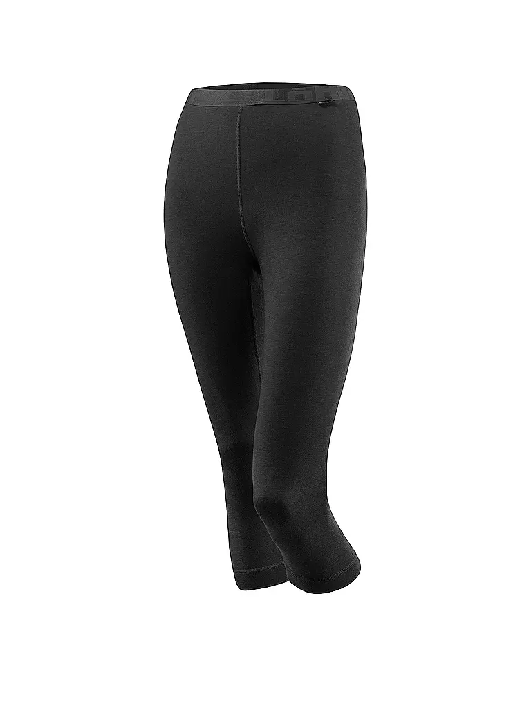 LÖFFLER | Sous-pantalon thermique 3/4 TRANSTEX® Merino pour femmes | Noir
