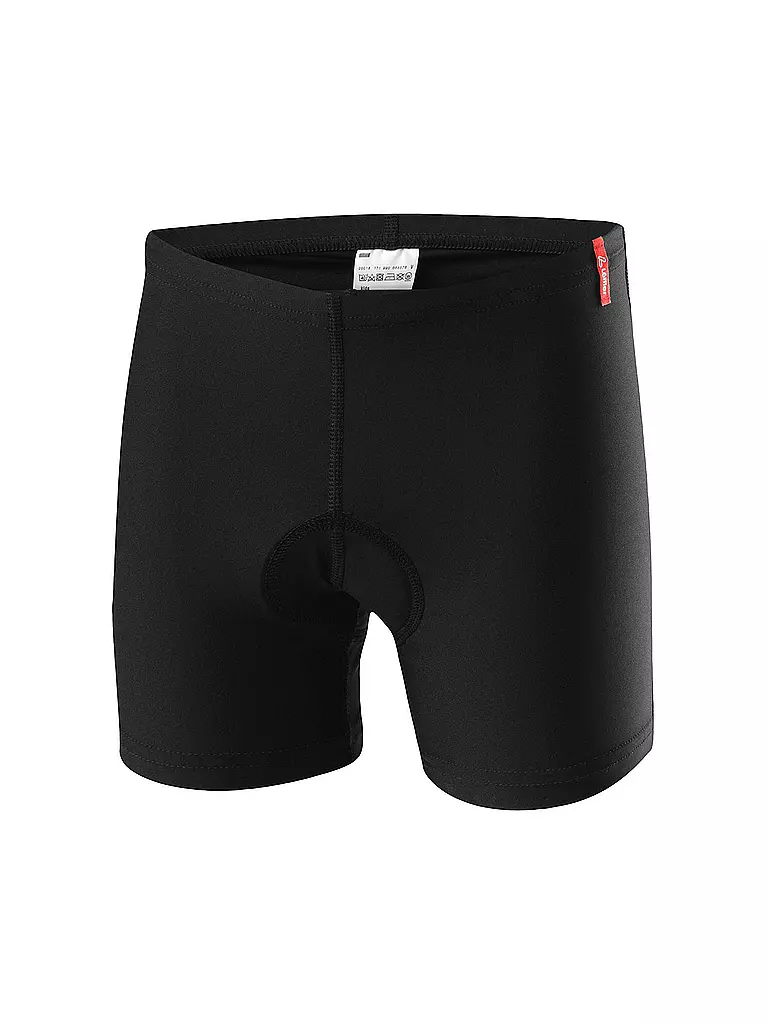 LÖFFLER | Sous-vêtement de cyclisme élastique pour enfants | Noir