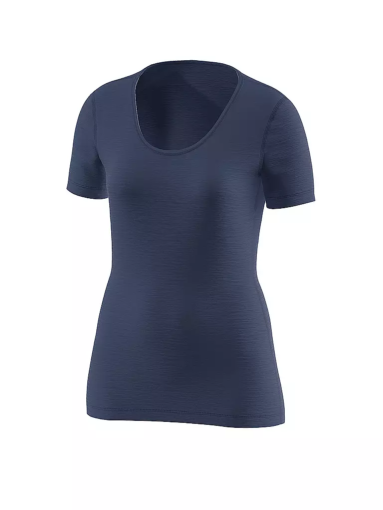 LÖFFLER | Sous-vêtement Femme Merino Light | Bleu foncé