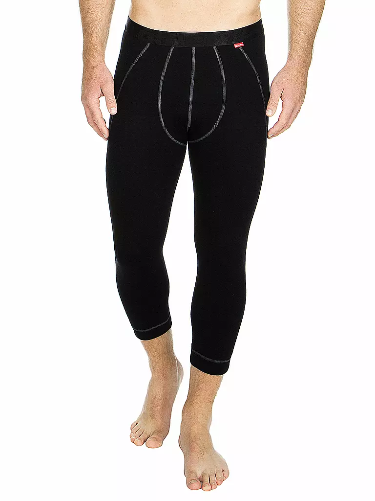 LÖFFLER | Sous-vêtement fonctionnel 3/4 homme | Noir