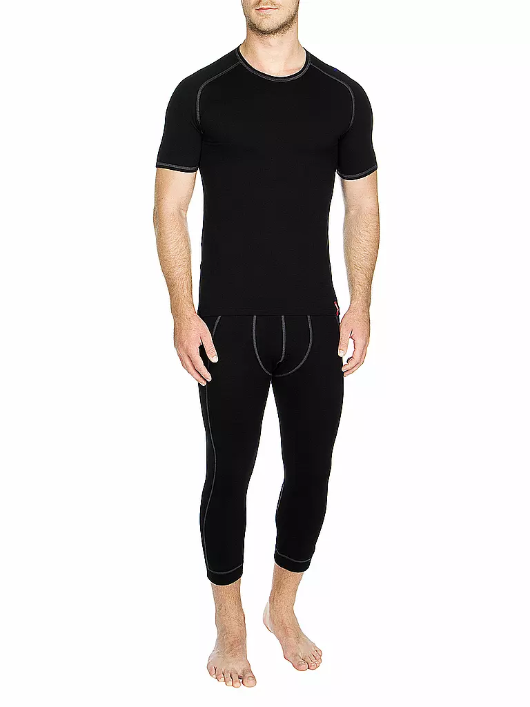LÖFFLER | Sous-vêtement fonctionnel 3/4 homme | Noir