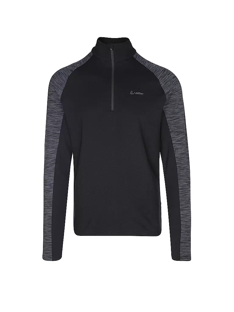 LÖFFLER | Sous-vêtement thermique homme Midlayer Transtex | Noir
