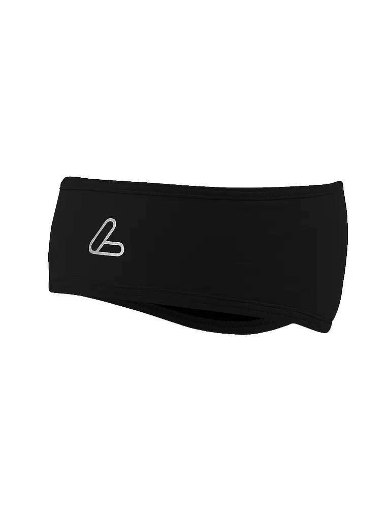 LÖFFLER | Stirnband Mono Flaps | Noir