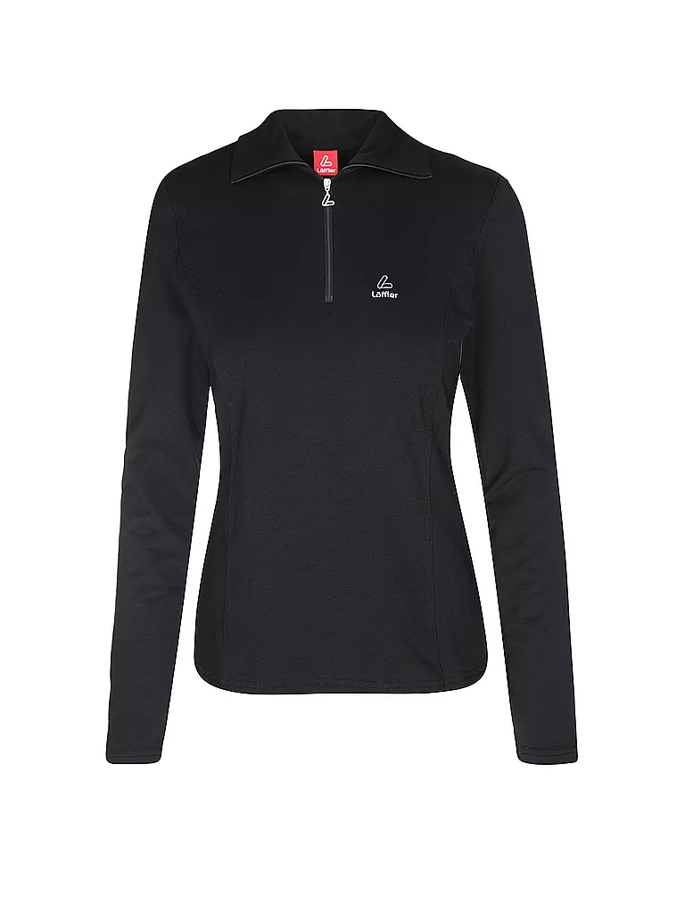 LÖFFLER | TRANSTEX® Zip-Rolli Basic pour femmes | Noir