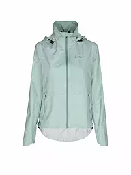 LÖFFLER | Veste de cyclisme femme WPM Pocked CF Hoodie | Vert clair