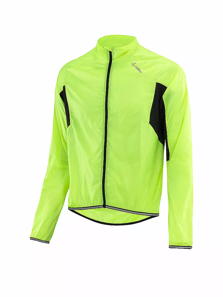 LÖFFLER | Veste de cyclisme Windshell pour hommes | Jaune