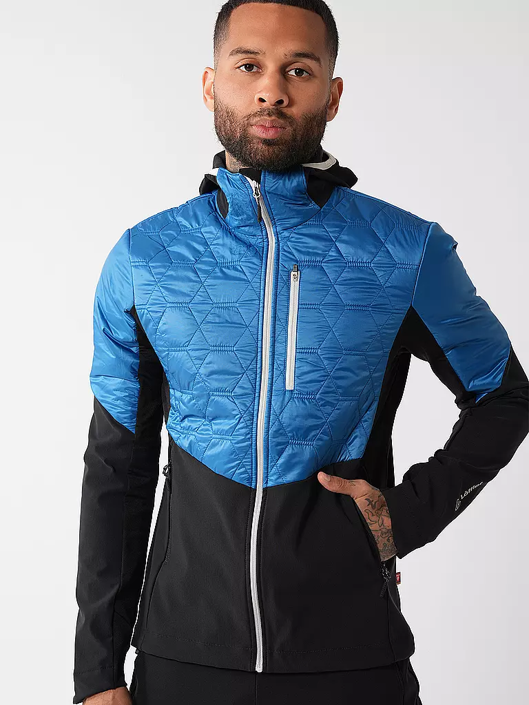LÖFFLER | Veste de ski de fond à capuche Bruce pour hommes |