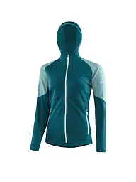 LÖFFLER | Veste de ski de fond à capuche pour femmes Tour Transtex | Pétrole
