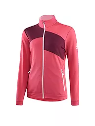 LÖFFLER | Veste de ski de fond Midjacket Transtex® Merino pour femmes | Rouge foncé