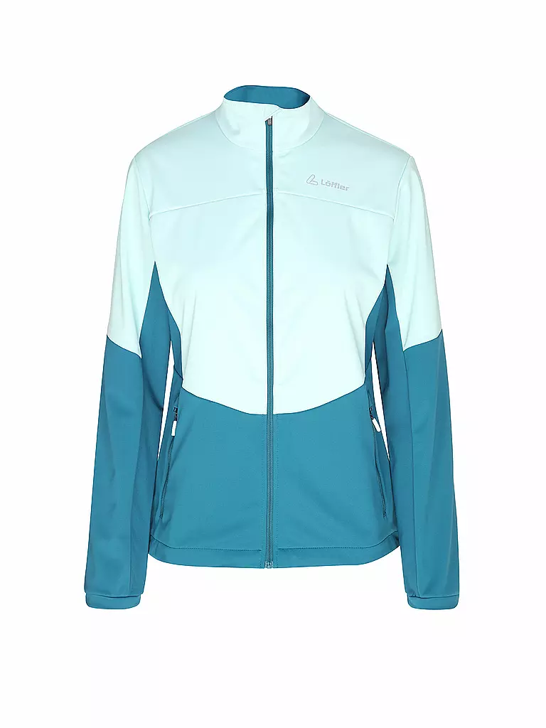 LÖFFLER | Veste de ski de fond pour femmes Hyper CF WS Light | Bleu clair