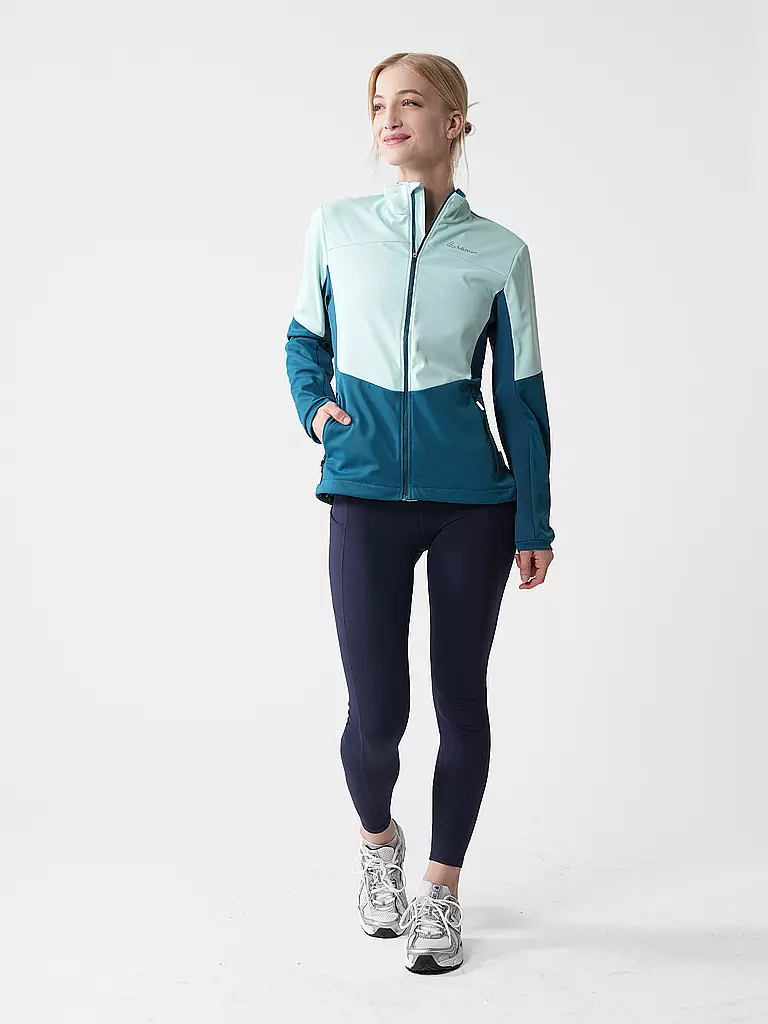 LÖFFLER | Veste de ski de fond pour femmes Hyper CF WS Light | Bleu clair