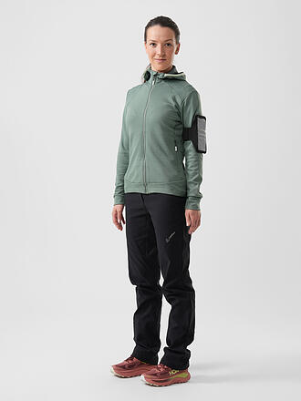 LÖFFLER | Veste polaire de ski de fond pour femmes Tech-Merino à capuche