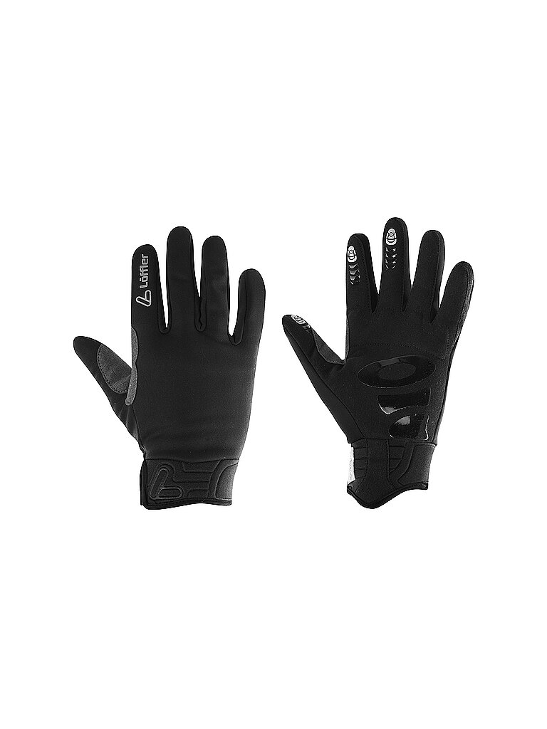 Löffler Gants Softshell WS Warm noir 10-10,5