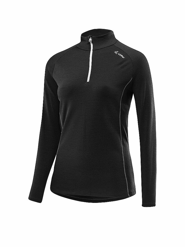 Löffler Maillot de ski de fond Midlayer transtex® Merino noir 34