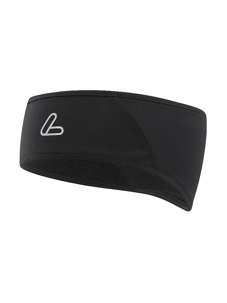 Löffler Stirnband Airblocc Flaps Windstopper noir