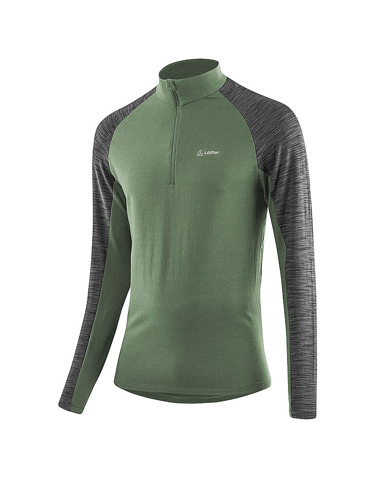 Löffler Sous-vêtement thermique Midlayer Transtex olive 48
