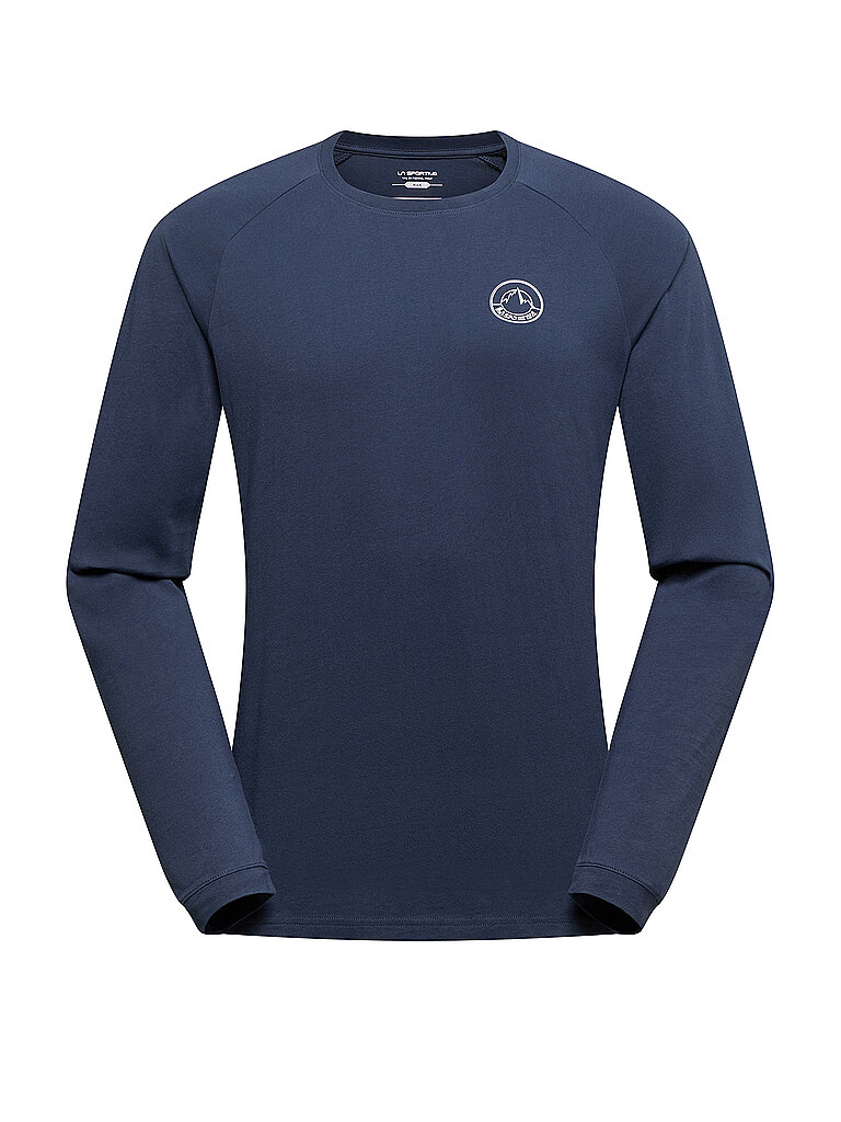 T-shirt d'escalade Circle Logo bleu marine XL
