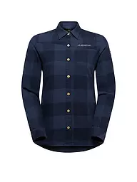LA SPORTIVA | Blouse d'escalade Rambler Flannel pour femmes | Bleu foncé