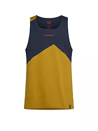 LA SPORTIVA | Débardeur d'escalade Dude pour hommes | Moutarde