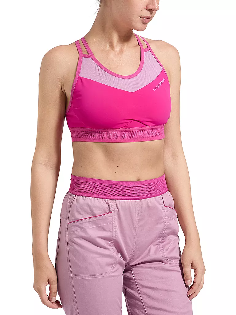 LA SPORTIVA | Damen Kletter-Bustier Top Wafaa | Rose vif