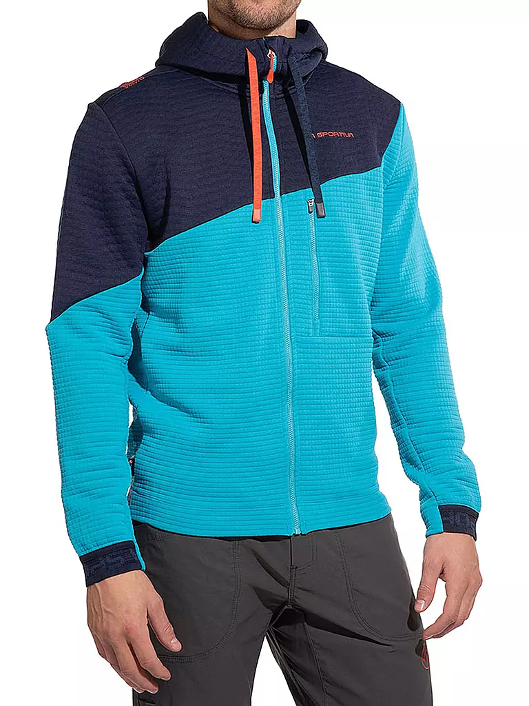 LA SPORTIVA | Herren Fleecejacke Method Hoodie | Bleu foncé