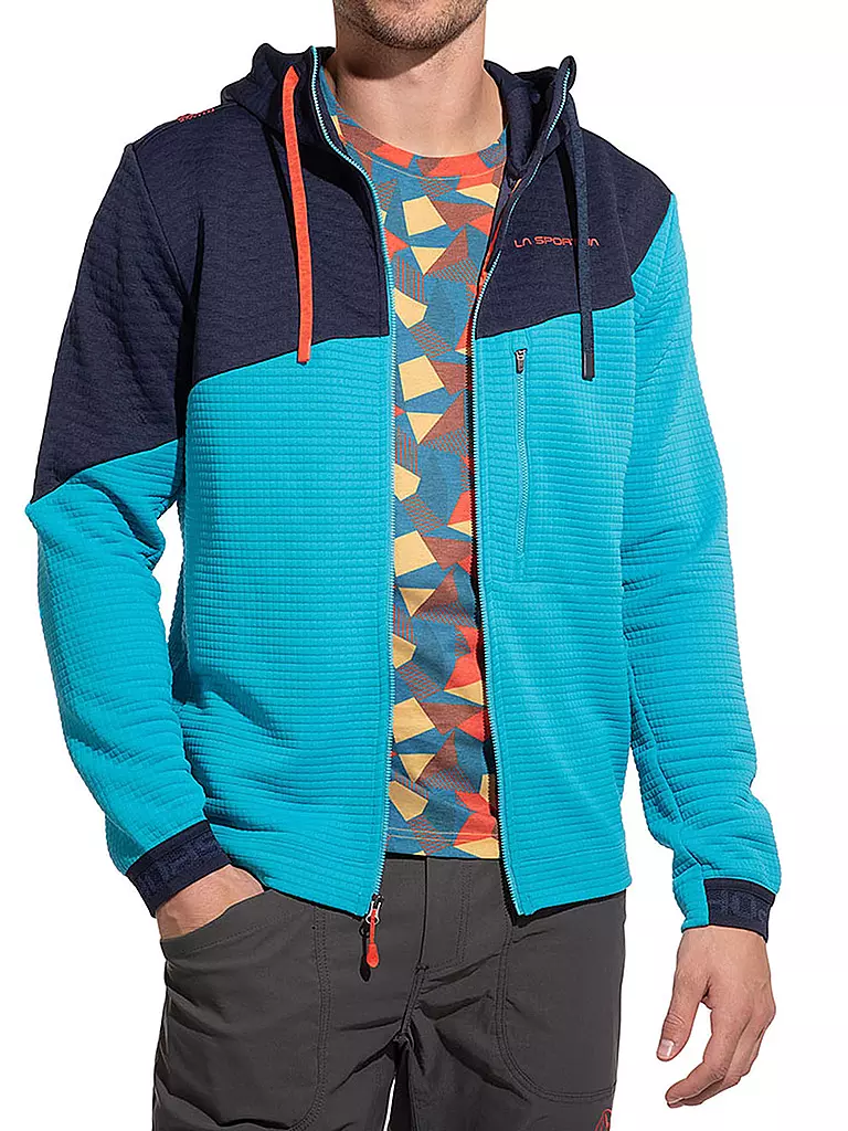 LA SPORTIVA | Herren Fleecejacke Method Hoodie | Bleu foncé