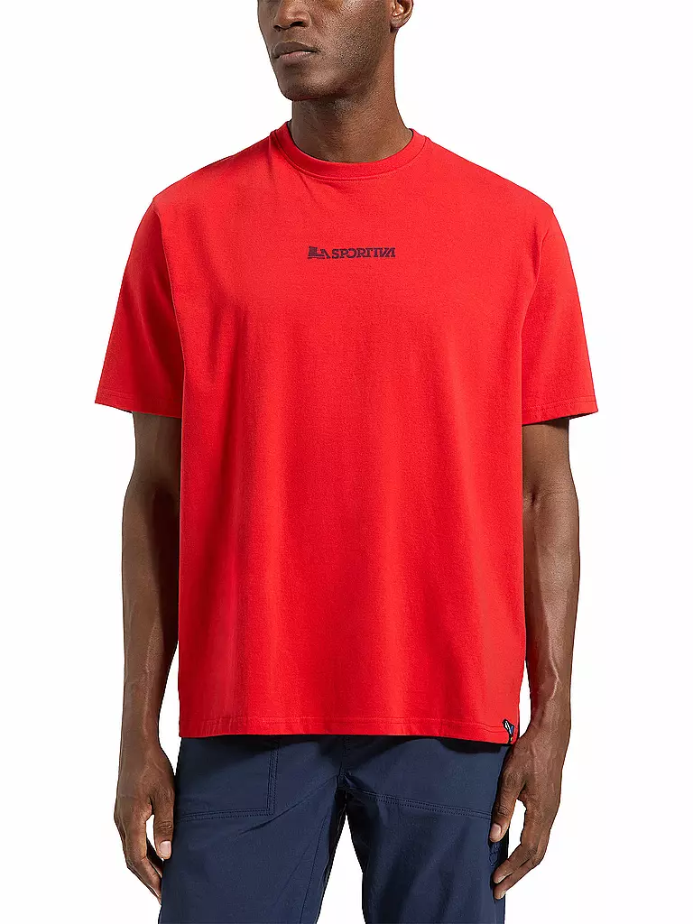LA SPORTIVA | Herren Klettershirt Moon Climb | Rouge