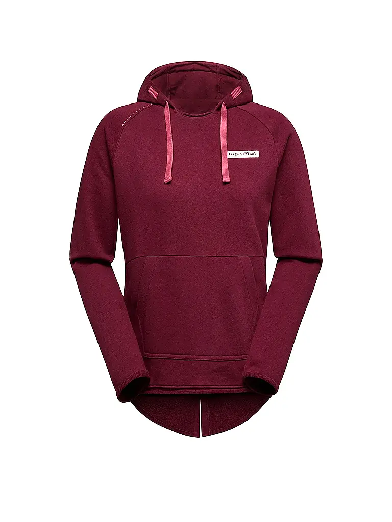 LA SPORTIVA | Hoodie d'escalade femme Telendos | Rouge foncé
