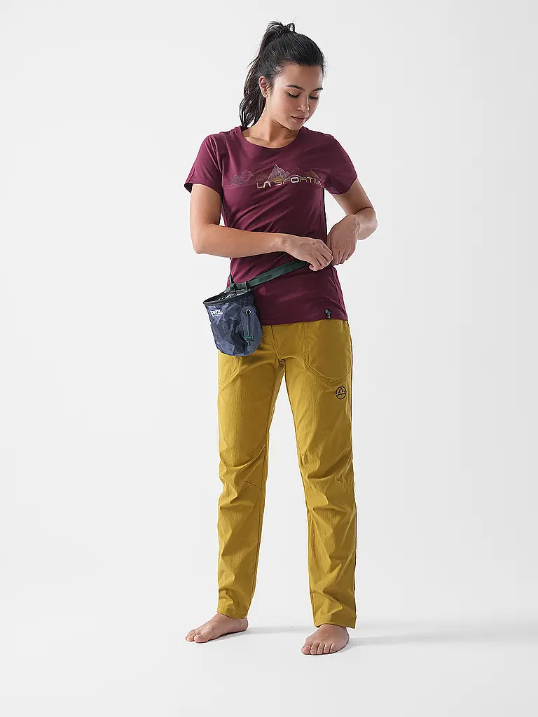 LA SPORTIVA | Pantalon d'escalade Lybirinth pour femmes | Moutarde