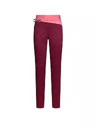 LA SPORTIVA | Pantalon d'escalade Tundra pour femmes | Rouge foncé