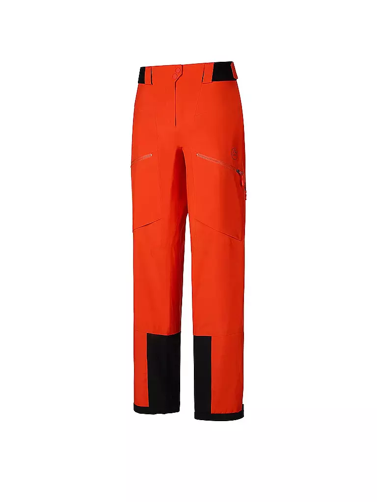 LA SPORTIVA | Pantalon de randonnée pour femme Chaser Evo Shell avec bretelles | Rouge