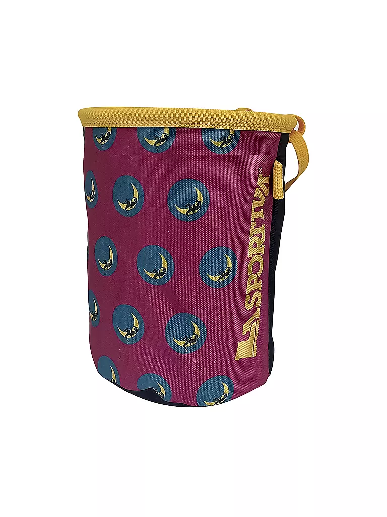 LA SPORTIVA | Sac à magnésie Climbing on the Moon | Rose vif