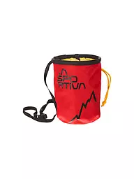LA SPORTIVA | Sac à magnésie LPS Noir | Rouge