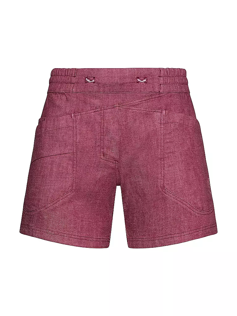 LA SPORTIVA | Short d'escalade Sierra Rock pour femmes | Rouge foncé