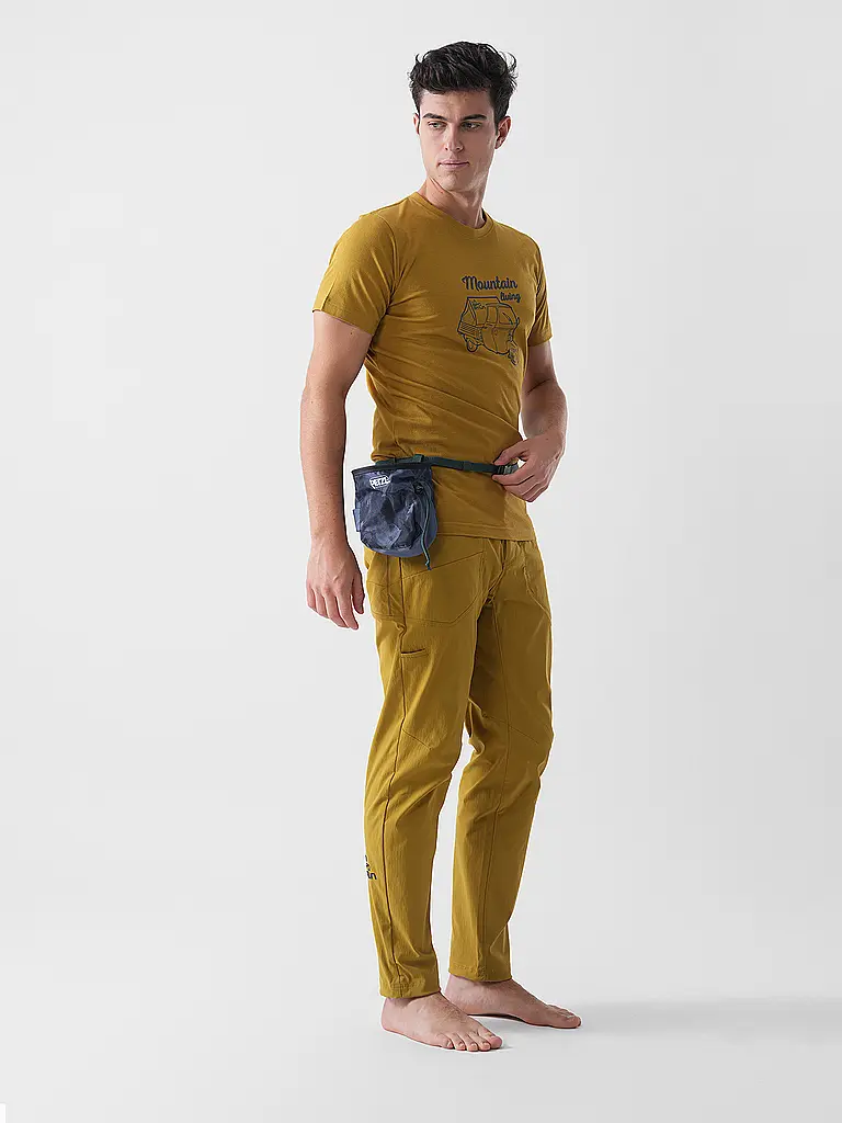 LA SPORTIVA | T-shirt d'escalade Ape pour homme | Moutarde