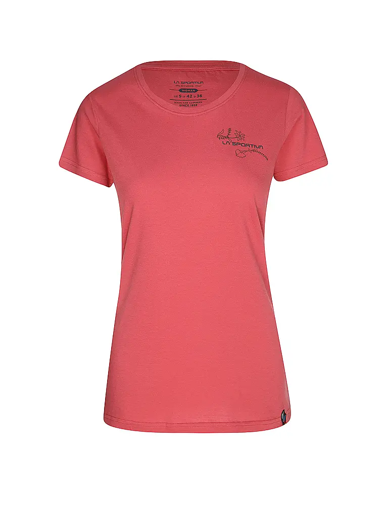 LA SPORTIVA | T-shirt d'escalade Climb Flower pour femmes | Rose