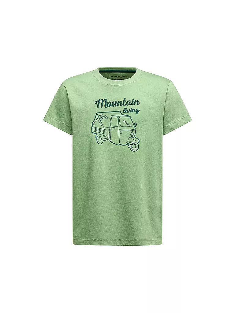 LA SPORTIVA | T-shirt d'escalade enfant Ape | Vert clair