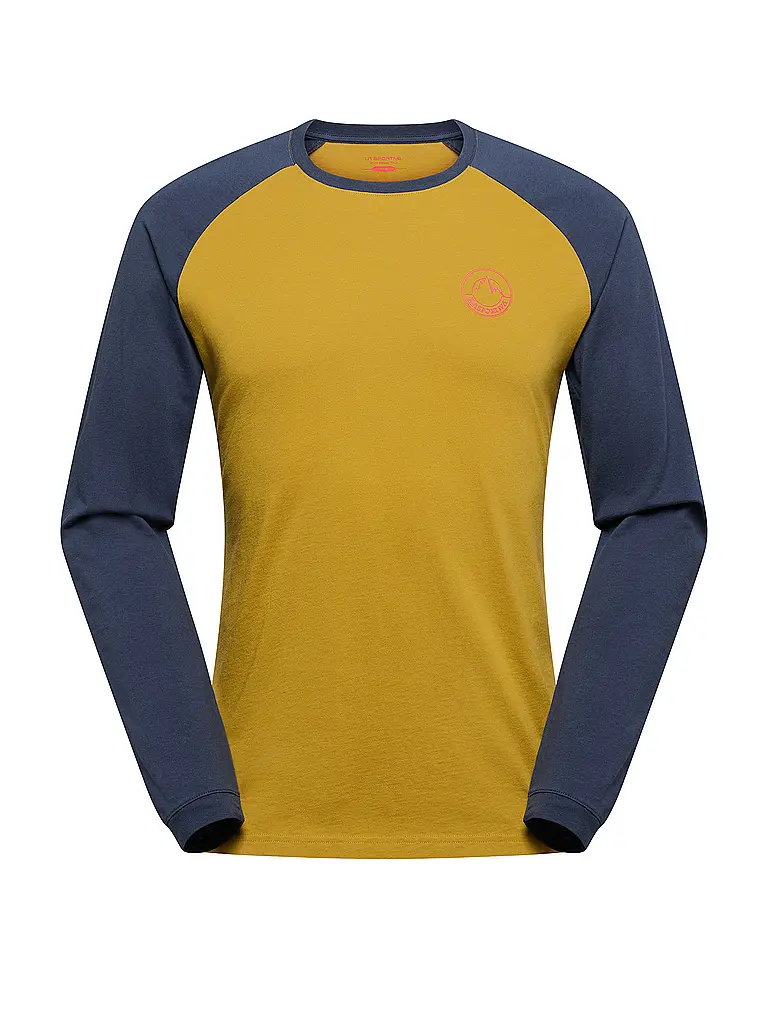 LA SPORTIVA | T-shirt d'escalade homme Circle Logo | Moutarde