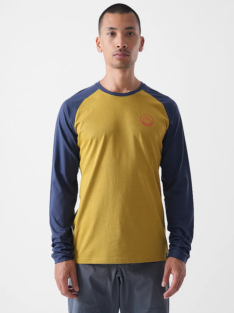 LA SPORTIVA | T-shirt d'escalade homme Circle Logo | Moutarde