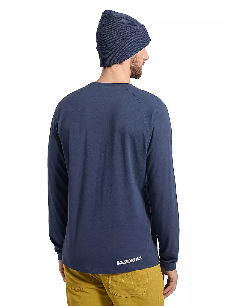LA SPORTIVA | T-shirt d'escalade homme Circle Logo | Bleu foncé