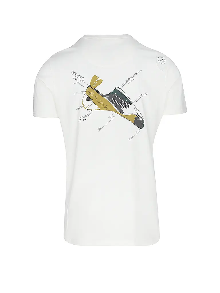 LA SPORTIVA | T-shirt d'escalade Mantra pour hommes | Blanc