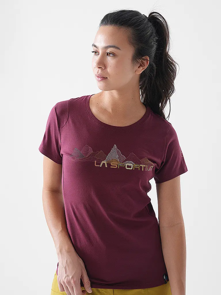 LA SPORTIVA | T-shirt d'escalade Peaks pour femmes |