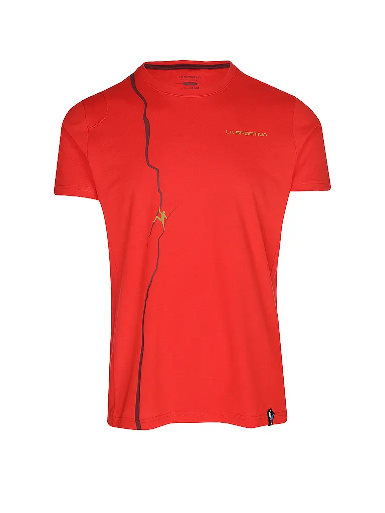 LA SPORTIVA | T-shirt d'escalade Route pour hommes | Rouge