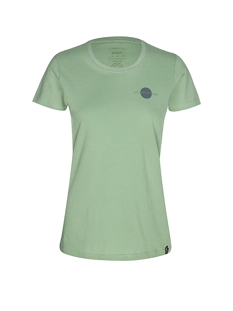 LA SPORTIVA | T-shirt d'escalade Stone pour femmes | Vert clair