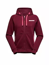 LA SPORTIVA | Veste polaire à capuche Kaos pour femmes | Rouge foncé