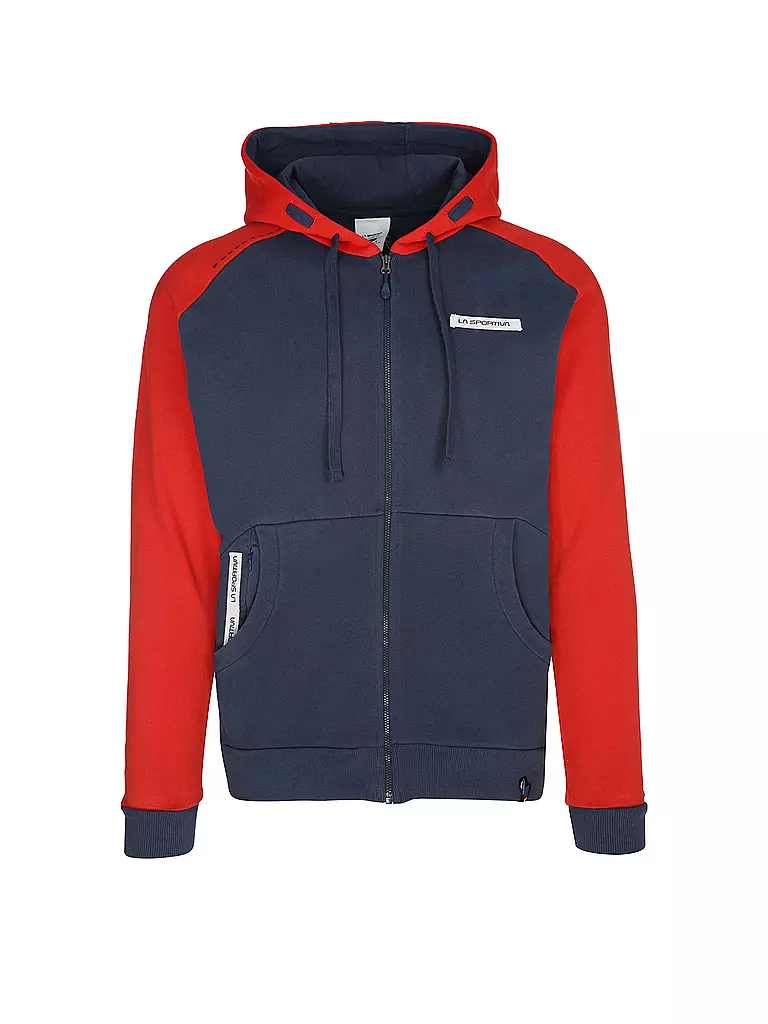 LA SPORTIVA | Veste polaire à capuche Kaos pour hommes | Bleu foncé