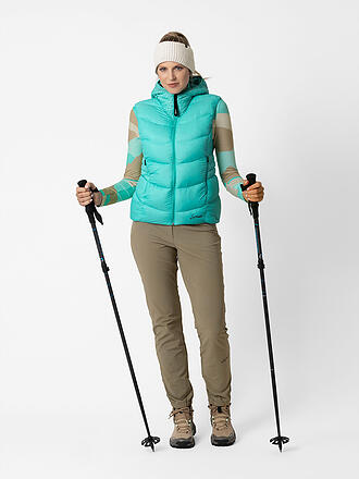 LAMUNT | Gilet isolant à capuche Bianca Rec. Duvet pour femme